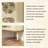 56.1"H Vintage Corner Cabinet, Freestanding Storage Shelf with Floral Art Print, Corner Organizer for Living Room & Bedroom