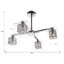 Johnathan Glass Semi Flush Mount
