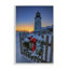Art de giclée encadrée Christmas Beach Lifehouse par Rick Berk