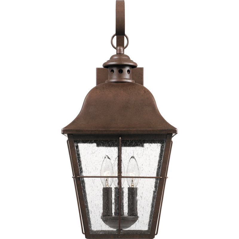 Kratos Wall Light, Copper Bronze, 22" H x 10" W x 10.5" D