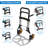 Mount-It! Heavy Duty Hand Truck Dolly, 440 Pound Weight Capacity for Moving with Wheels and Handle