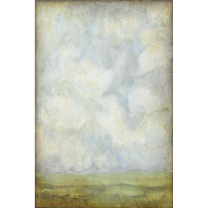 Aged Abstract Landscape I by Naomi McCavitt - No Frame Painting on Canvas, 46cm H x 30cm W x 3.8cm D