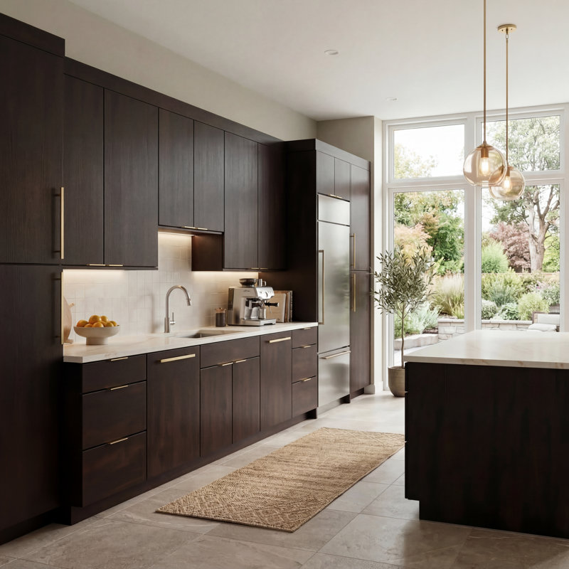 Dwelling Essentials Ashridge Door Sample, Woodgrain Broadway