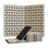 Panneaux muraux en bois 3D acoustique 12 x 12 po, panneaux insonorisants avec envers en feutre PET, paquet de 12