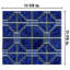 Moonbeam Random Sized Porcelain Mosaic Tile