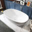 Baignoire de trempage autoportante 65 pouces