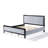 Upholstered Bed With Fluffy Soft Headboard-118681858