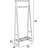 Space-Saving Entryway Organizer With 9 Hooks And Metal Shelf - Hall Tree Coat Rack With Shoe Storage Bench For Entryway, Hallway, Or Bedroom