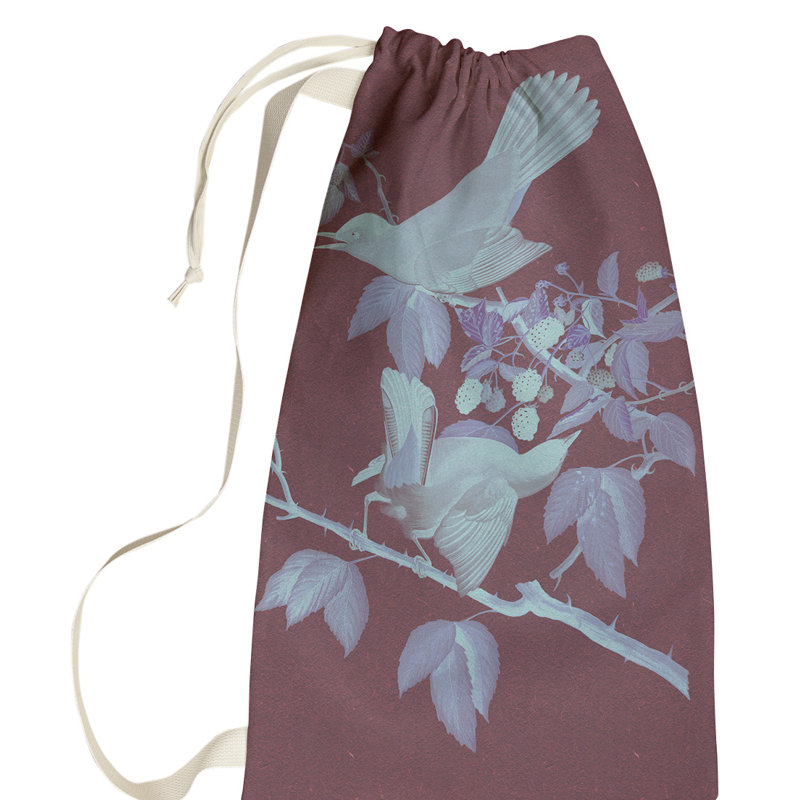 Sac à linge pour chat oiseau Maciejewski, Grand (H 76,5 po x l 29,5 po x P 1,5 po), Rouge