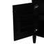 Meuble-lavabo 36 po, style moderne. 2 tiroirs et un tiroir basculant. Bois massif. . Noir Poids du produit: meuble-lavabo 72,87 lb, 36 po. &. Look séduisant-1168147616