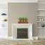 Fausse plante grasse en bois 12 po