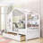 Wood Daybed with 2 Drawers and Shelves-1347264677-1347264678