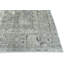Tapis gris Pruneda unique en son genre de 50 à 60 ans de 9 pi 6 po x 12 pi 7 po