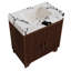 Freestanding Standard With Engineered Stone Top