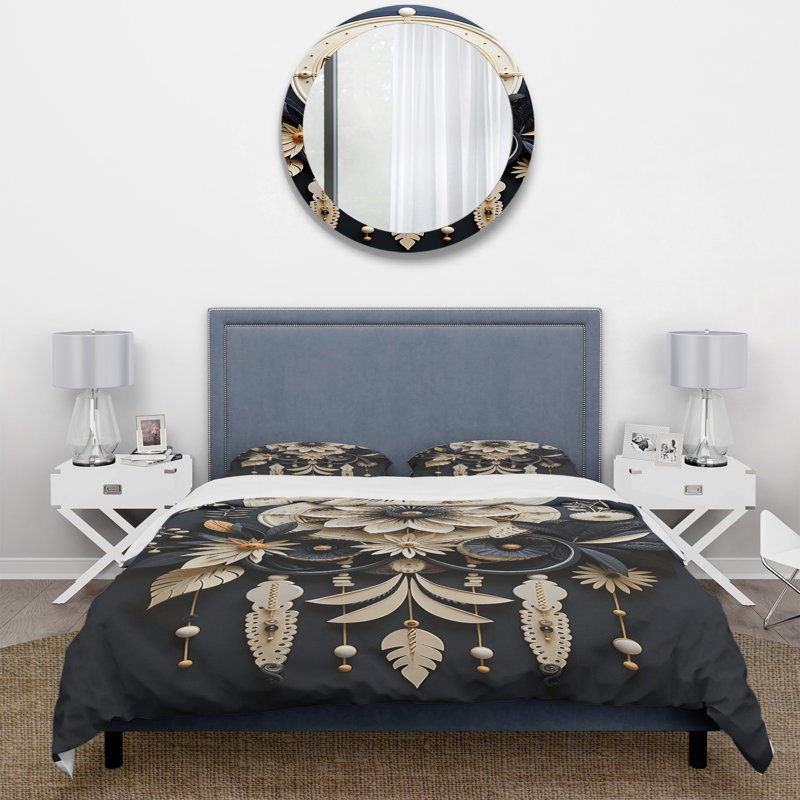 Ensemble de housse de couette Native American Dream Catcher I - Native American Art
