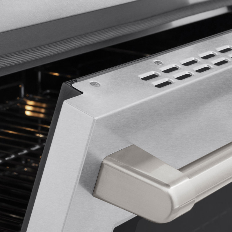 ZLINE 48 in. 6.7 cu. ft. 7 Element Paramount Induction Range w/ Dual Ovens in Satin Stainless Steel