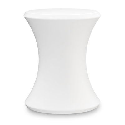 Coast Modern Outdoor Side Table - Lounger Table for Inside Pool or on Patio - All-Weather Furniture for Sun Shelf Up to 15 inch
