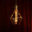 Ampoule DEL Edison Goldleaf Rhombus, ampoule vintage à intensité variable, verre ambré, culot E26-132421613