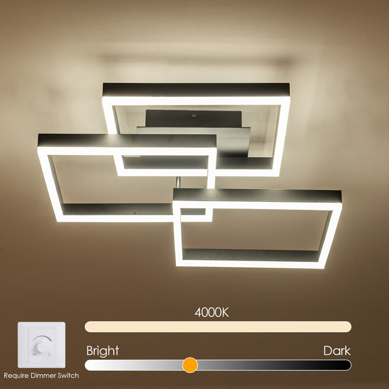 Acrylic LED Flush Mount