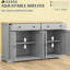 Buffet avec tiroirs de rangement, buffet avec tablettes réglables-142366005