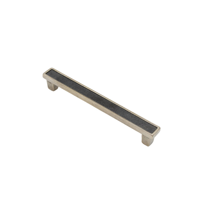Poignées barres, Bronze blanc / noir, 5.039"
