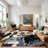 Galaxy Series Abrstract Black/Gray/Ivory/Beige Area Rug-1215726807-1212488219