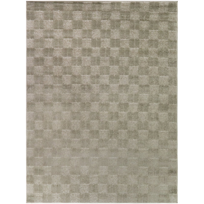 Tapis taupe Siobhan, 5 pi 3 po x 7 pi