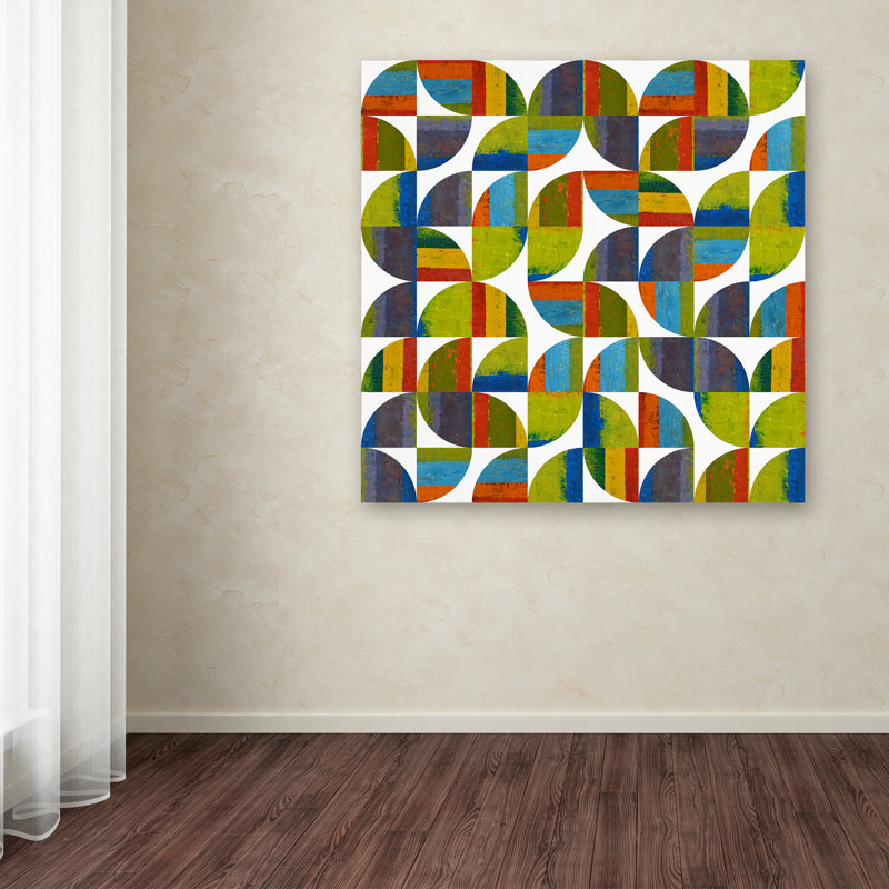 « quarter arrondis 6,0 », reproduction d’art sur toile tendue, H 14 po x l 14 po x P 2 po