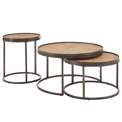 Montville 3 - Piece Living Room Table Set