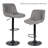 Nalupatio Swivel Upholstered Adjustable Height Counter Stool with Metal Frame-1606541407