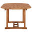 Bryoney 6 - Person Acacia Patio Dining Set with Oval Table