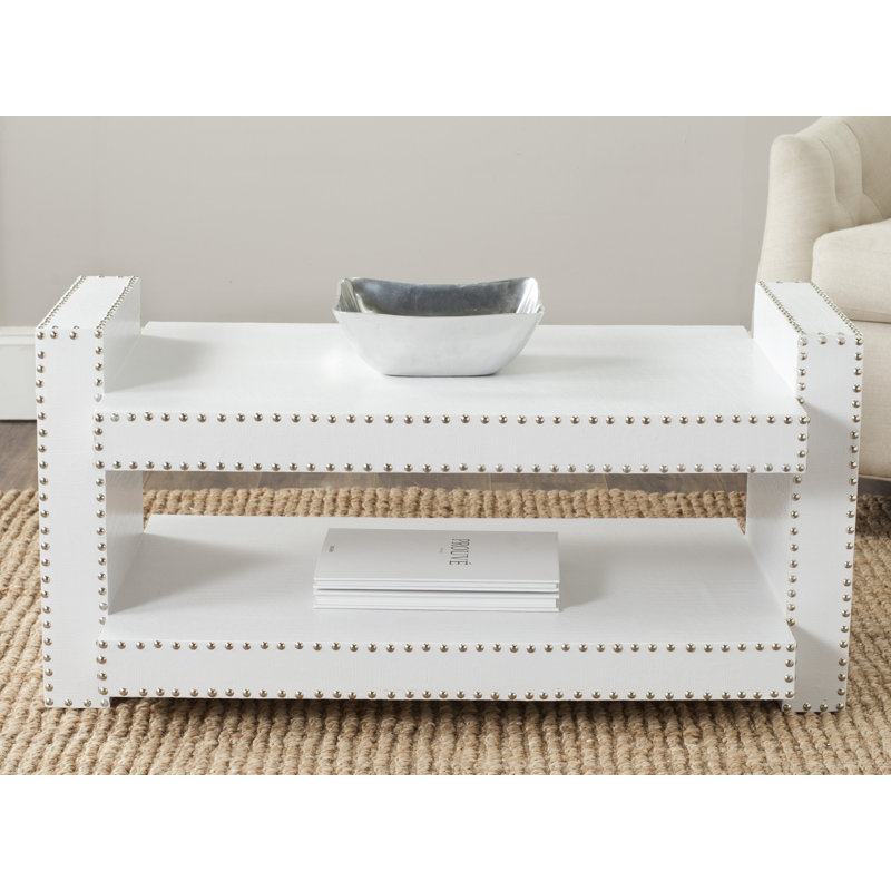 33'' Console Table, White