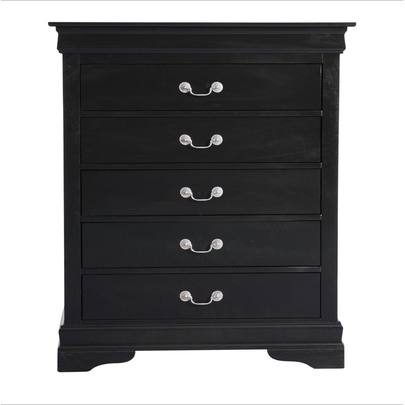 Commode Louisphillipe G2150-CH, Noir