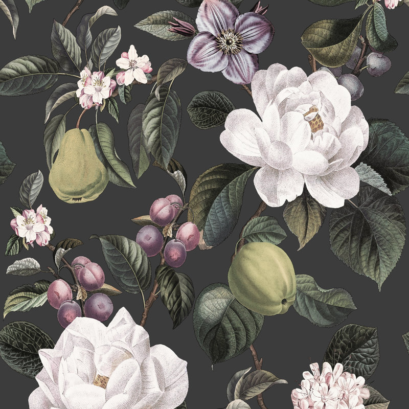 10.05m x 53cm Matte Wallpaper Roll, Black