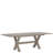 Rectangular Dining Table With Dining Bench And 4 Upholstered Chairs