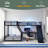 L-Shaped Bunk Bed With Loft Bed, Metal Triple Bunk Bed With Slide And USB Ports, Space-Saving And Noise-Free Design-118440979