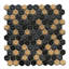 Eterna 1" x 1" Straight Edge Glass Mosaic Wall And Floor Tile-108486539