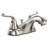 Centerset 2-handle Bathroom Faucet with Drain Assembly