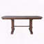 Table de ferme extensible 59 "à 77" - Feuille amovible, sièges 4-8 (cerise)