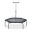 KINWELL ft Hexagon Fitness Trampoline with Handlebar-54636130