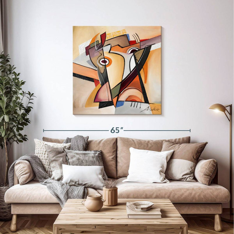 Avery Neutral Semblance, 39" H x 39" W