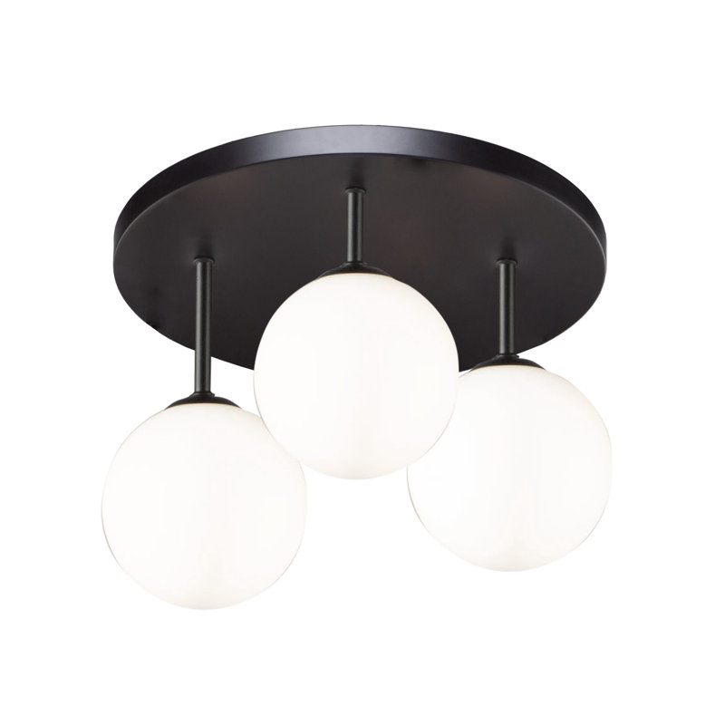 Plafonnier semi-encastré 3 lumières Comet