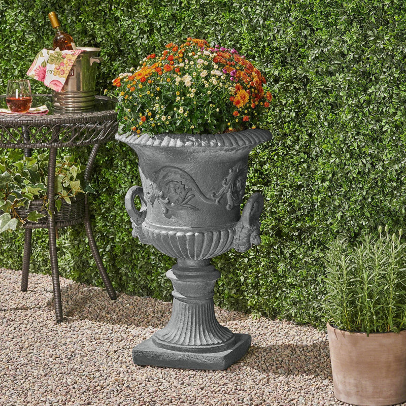 Pot à fleurs Mgo, Gris antique