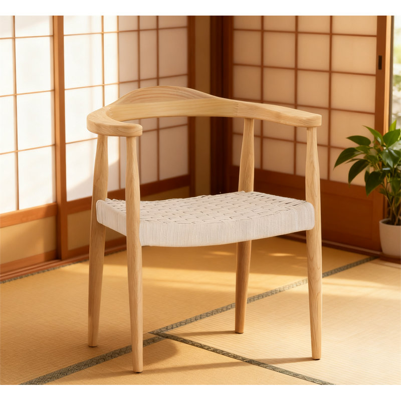 Chaise de salle à manger avec accoudoirs