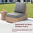 Sunbrella Square Outdoor Cushion Set for Patio or Garden Furniture-1834338564