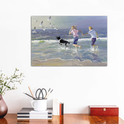 The Chase 1 Piece Wrapped Canvas Painting