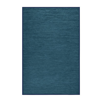 Tapis gris uni lavable à la machine