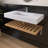 35'' Wall Mount Bathroom Sink Mit Shelf Solid Surface Bathroom Vanity Sets