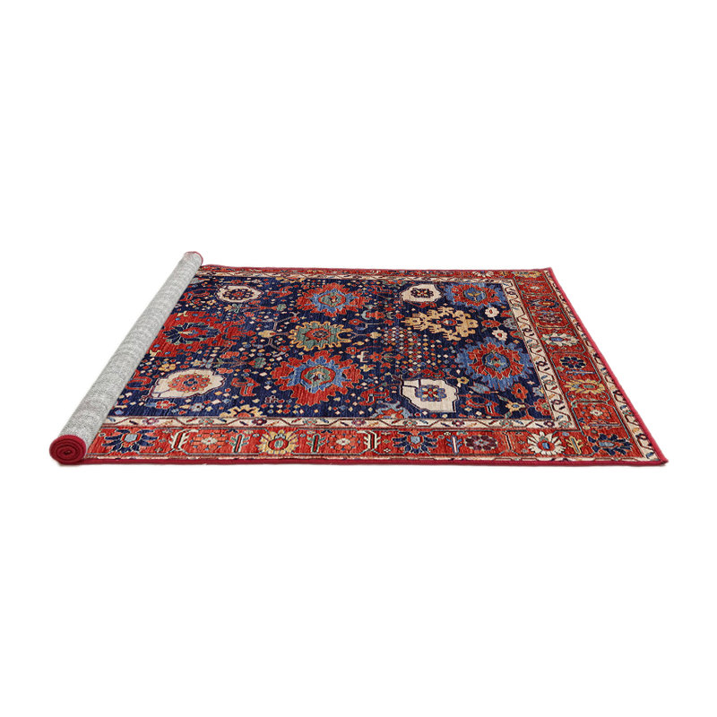 Tapis marocain tissé à la machine, Rond 6 pi