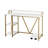 Industrial Writing Desk, Gold